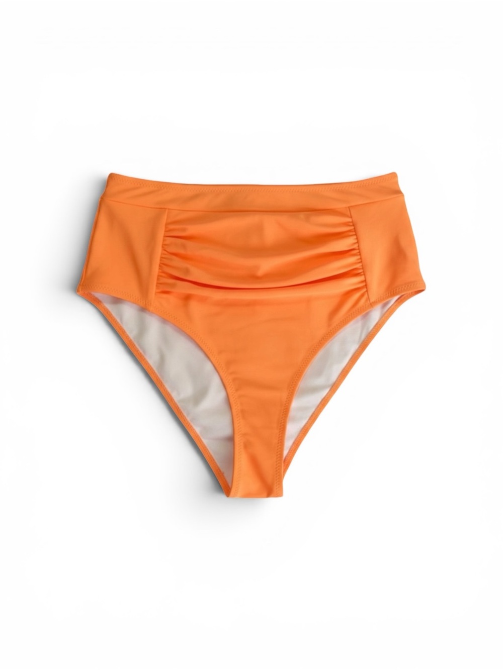 Cupshe High-Waisted Orange Bikini Bottom